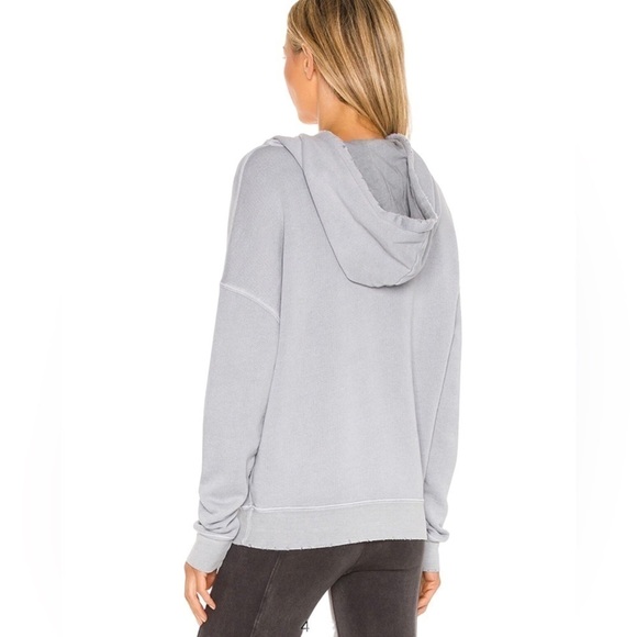 n:Philanthropy Fran Hooded Sweatshirt Gray XS - Picture 2 of 13